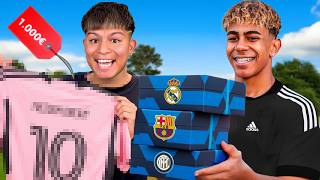 ABRÍ 50 CAJAS MISTERIOSAS DE CAMISETAS DE FUTBOL.. "Messi, Cristiano Ronaldo.."