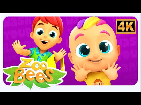 Wash Your Hands Nursery Rhymes And Good Habits for Kids