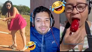 ▶️ COMPILADOS DO DESAFIO TENTE NÃO RIR 😂 #funny #shorts #viral