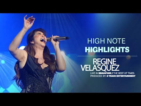 Queen of High Notes Compilation | Regine Velasquez Live in Singapore 2024 | 4K