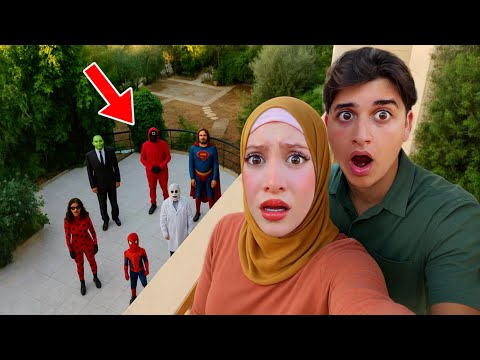الاشرار الخارقين سيطرو على حديقة منزلنا ولم نتمكن من السيطرة عليهم ولكن…!!مخيف