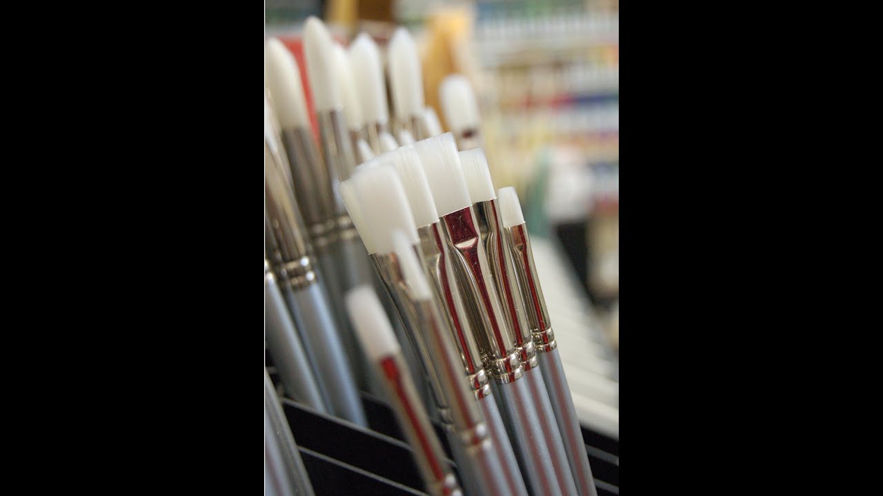 Acrylic Painting Tip #13 - Choosing the Best Brushes For Acrylic Painting SchaeferArt