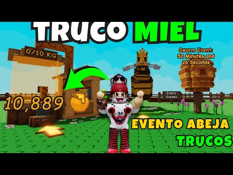 Cómo conseguir mucha miel en GROW A GARDEN *TRUCO* | Roblox
