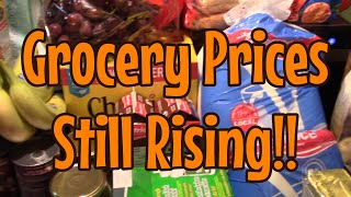 Grocery Bill Is STILL going up!!! Aug 22 2025