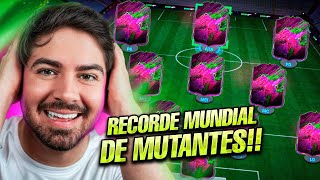RECORDE MUNDIAL DE MUTANTES EM UM SÓ TIME!!! DRAFT FC 25
