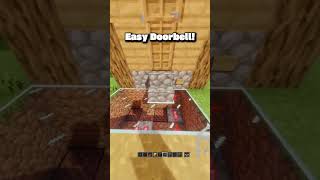 EASY Door Bell Tutorial In Minecraft!