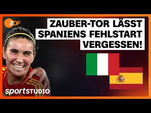 Italien – Spanien Highlights | UEFA Frauen-EM 2025 | sportstudio