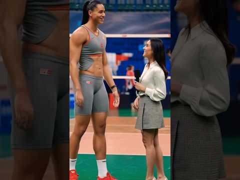 Volleyball Player Steals the Spotlight Dance #dance #ai #volleyball #music
