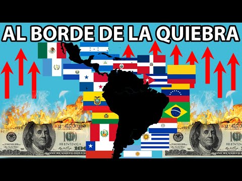 10 PAÍSES MÁS ENDEUDADOS DE AMÉRICA LATINA