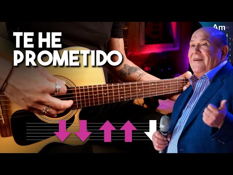 TE HE PROMETIDO - Leo Dan GUITARRA ACORDES PRINCIPIANTES | Tutorial Christianvib