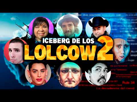 ICEBERG de los LOLCOWS Parte 2 (Mucho cringe, polémicas, escandalos, ridículos, cosas inquietantes)