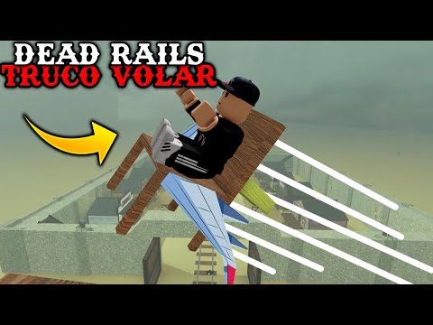 ¡Truco para VOLAR con SILLA y Munición Dead Rails!🪑 ✈️ Rieles Muertos