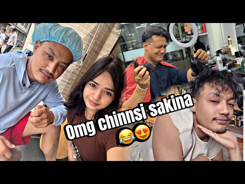 BUDA KO NEW HAIRSTYLE OMG 😍 @Mrbvlog_official herooo dekhiyo