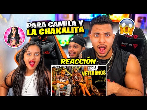 Angi Fire LE TIRA a la CHAKALITA 😱REACCION AL MEJOR TRAP DE FREE FIRE VETERANO🥇