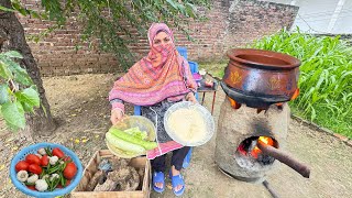 Loki or basan ki mzydar recipe,Loki kofta recipe loki kofta banane ka tareka,How to cook in village 