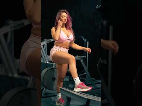Female Gym workout fitness model #femalegymworkout #fitness #bodybuilding