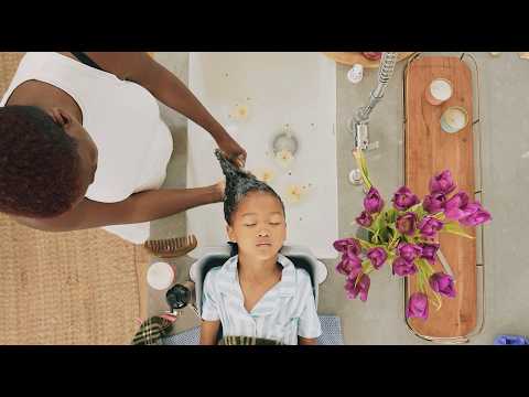 You've Never Seen a Hair Wash Day Like This Before! 🫧💆🏾‍♀️ 7 Kids 7 Different Hair Types