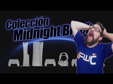 Nueva colección Midnight Black para PS5