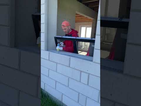 Can You Believe How Easy This Window Install Is? #diy #construction