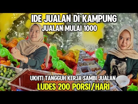 ide jualan di kampung jual mulai 1000 an CERDAS manfaatkan view gunung & sungai bisa ludes 200 porsi