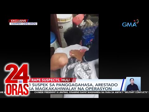 3 Suspek Sa Panggagahasa Arestado Sa Magkakahiwalay Na Operasyon