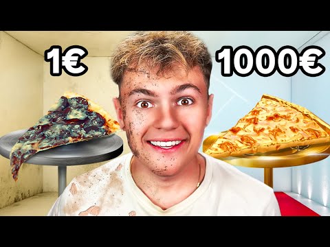 Pizza da 1€ vs 1000€ Challenge!