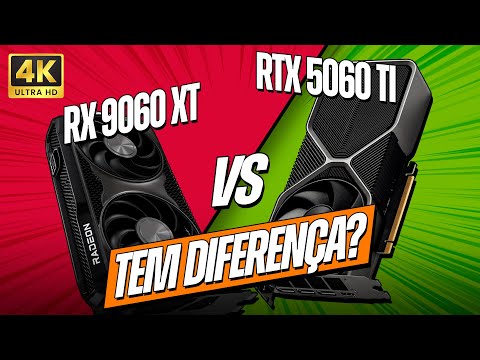 RX 9060 XT vs RTX 5060 Ti: Qual é a ideal para o seu PC Gamer!?
