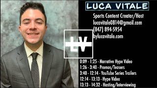 Sports Video Editing & Content Creation Demo Reel 2024 | Luca Vitale