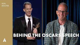 Pete Docter | 82nd, 88th, and 93rd Oscars Best Animated Feature | Behind the Oscars Speech