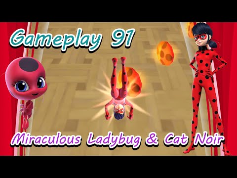 Miraculous Ladybug & Cat Noi‪r 🐞 Time To Battle, Run & Jump Gameplay 91 #Miraculous