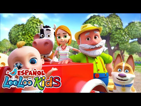 Feliz Iba el Granjero🚜LooLoo Kids Español🎵 Canciones Infantiles de Animales y Aventuras en la Granja