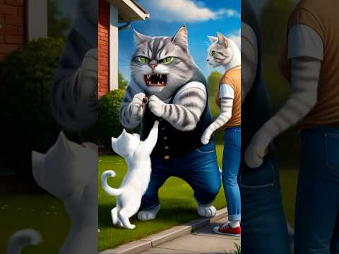 Кitten was kicked out of the house
