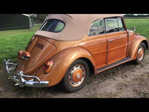 Volkswagen kever cabrio 1966 Woody Special – Verkocht