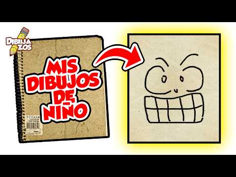 DIBUJÉ ESTO HACE *20 AÑOS* 😶 | ASÍ DIBUJABA DE NIÑO...