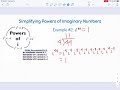 Exploring Powers of Imaginary Numbers