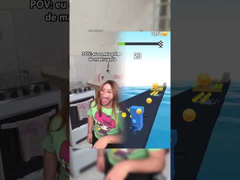 Fazer algo com o primo de madrugada sem fazer barulho é tipo missão impossível 🤣