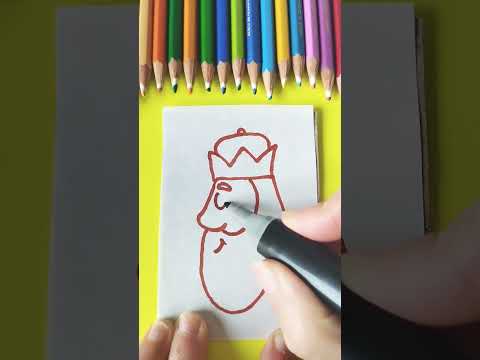 👑Ya vienen los Reyes Magos 👑#short #drawingsforkids #christmasdrawing #christmas2024 #youtubeshorts
