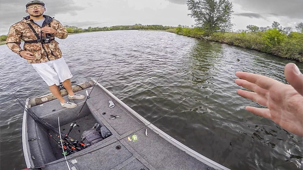 I got STRUCK BY LIGHTNING while FISHING (Scary)
