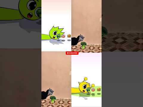 Sprunki characters eating #sprunkiincredibox