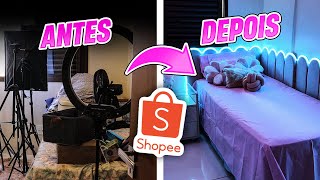 Transformei o quarto bagunçado em um QUARTO DOS SONHOS