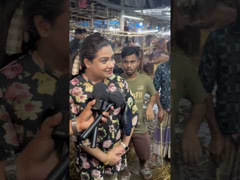 তৃতীয় লিঙ্গের রানী আপা কুরবানীর গরু কিনতে এসে দাম নিয়ে যা বললেন