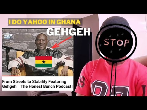 Nigerian Gehgeh he's speaking how he was doing yahoo in Ghana back then experience