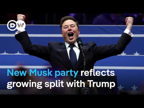 YouTube video thumbnail: What Specific Policies Will Musk's America Party Advocate? 
