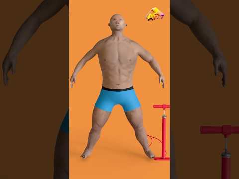 आपके अंदर हवा भर दी जाए तो? 3D Animation