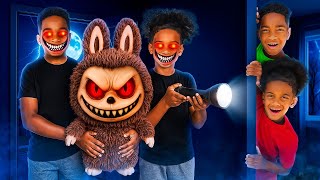 EVIL TWINS BRING LABUBU DOLL BACK INSIDE OUR HOME **BAD IDEA**