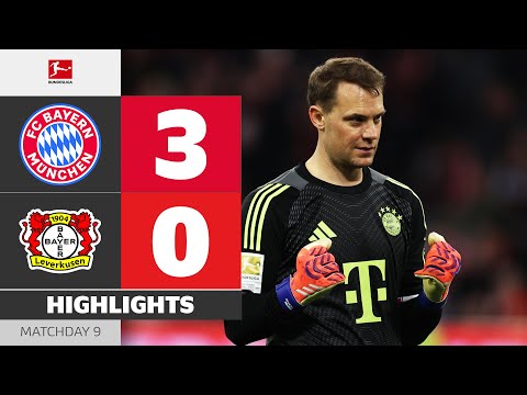 15th Consecutive Victory! | FC BAYERN - BAYER 04 LEVERKUSEN | Highlights | MD 9 – Bundesliga 2025/26 thumbnail