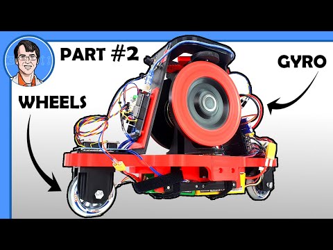 Balancing on Inline Wheels with Gyroscopes