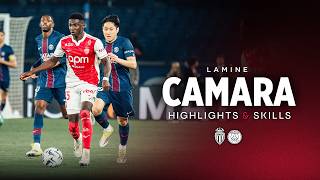 Highlights & skills, Lamine Camara vs PSG - AS MONACO