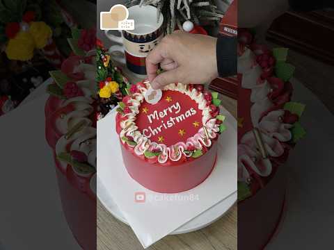 Merry Christmas Cake Ideas | #cake #merrychristmas #shorts