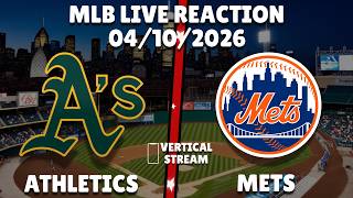 Mets vs Athletics | New York Mets vs Athletics | Live Reaction | #mets #athletics #mlb 📱